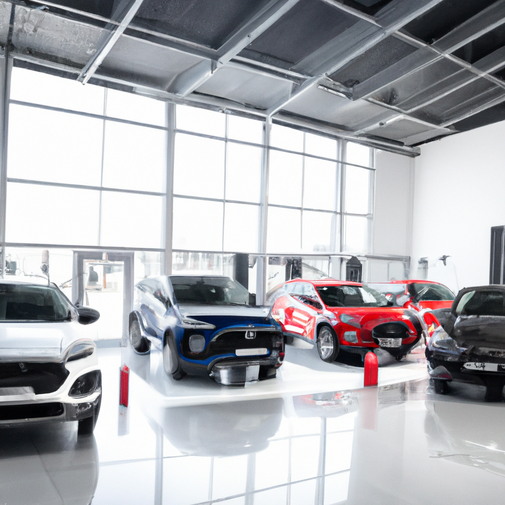 Concessionária de carros de luxo